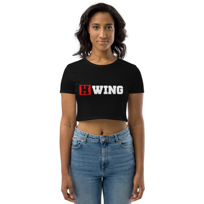 Black HWING Crop Top