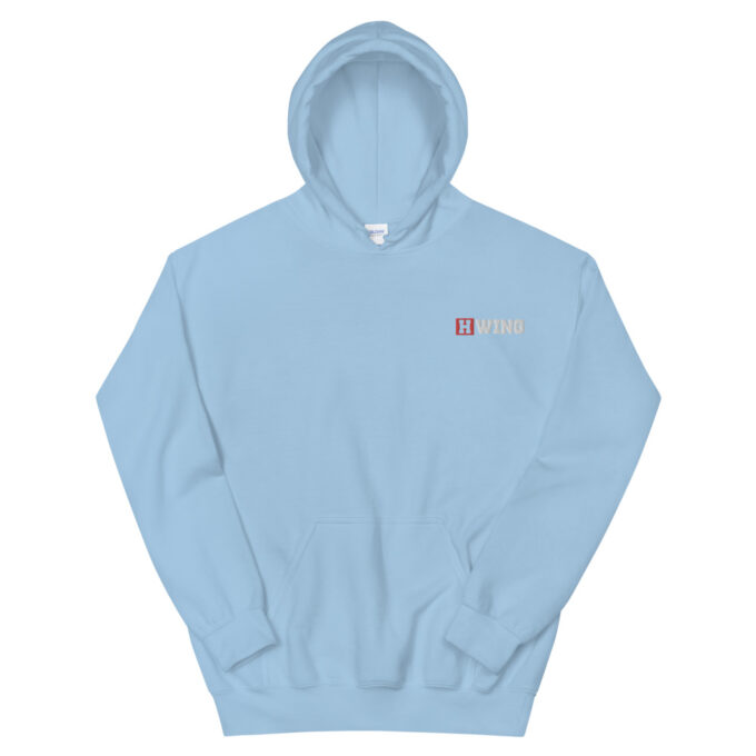 Light Blue HWING Emb Hoodies