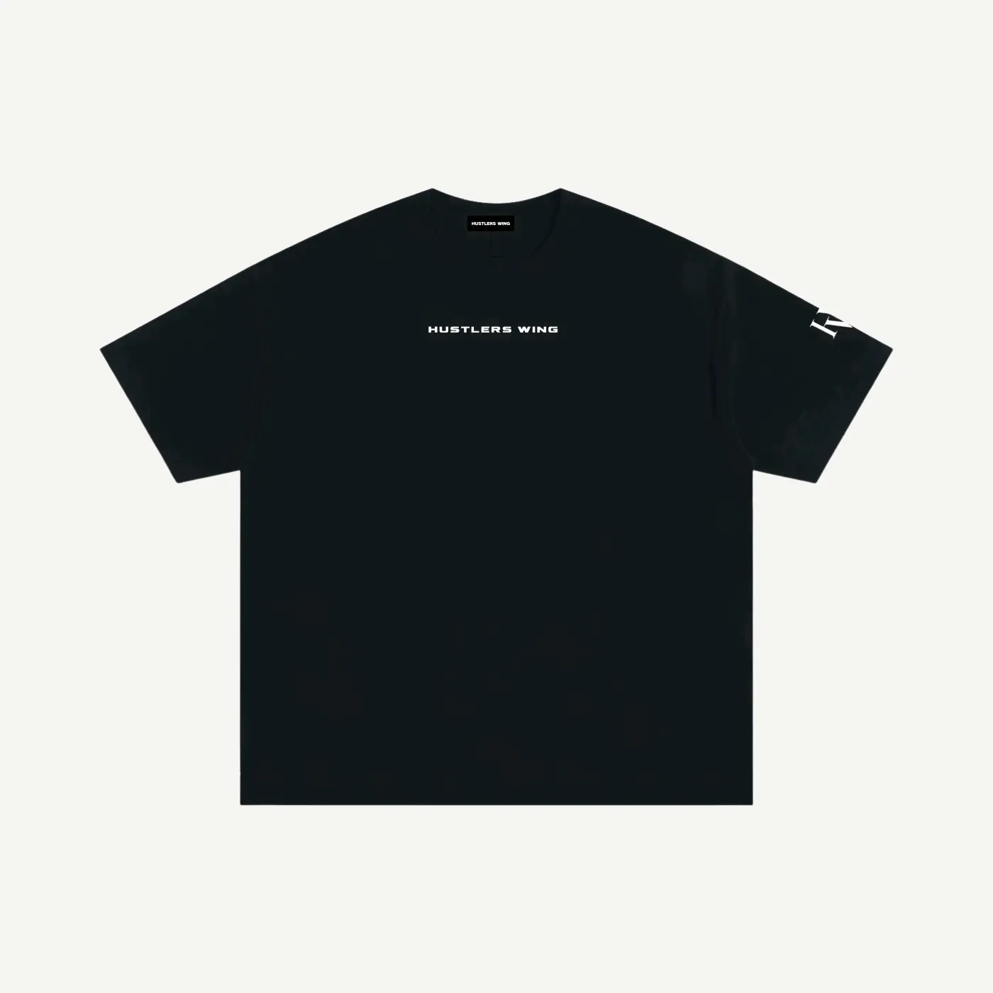 Black Hustlers Wing Slick T-Shirt
