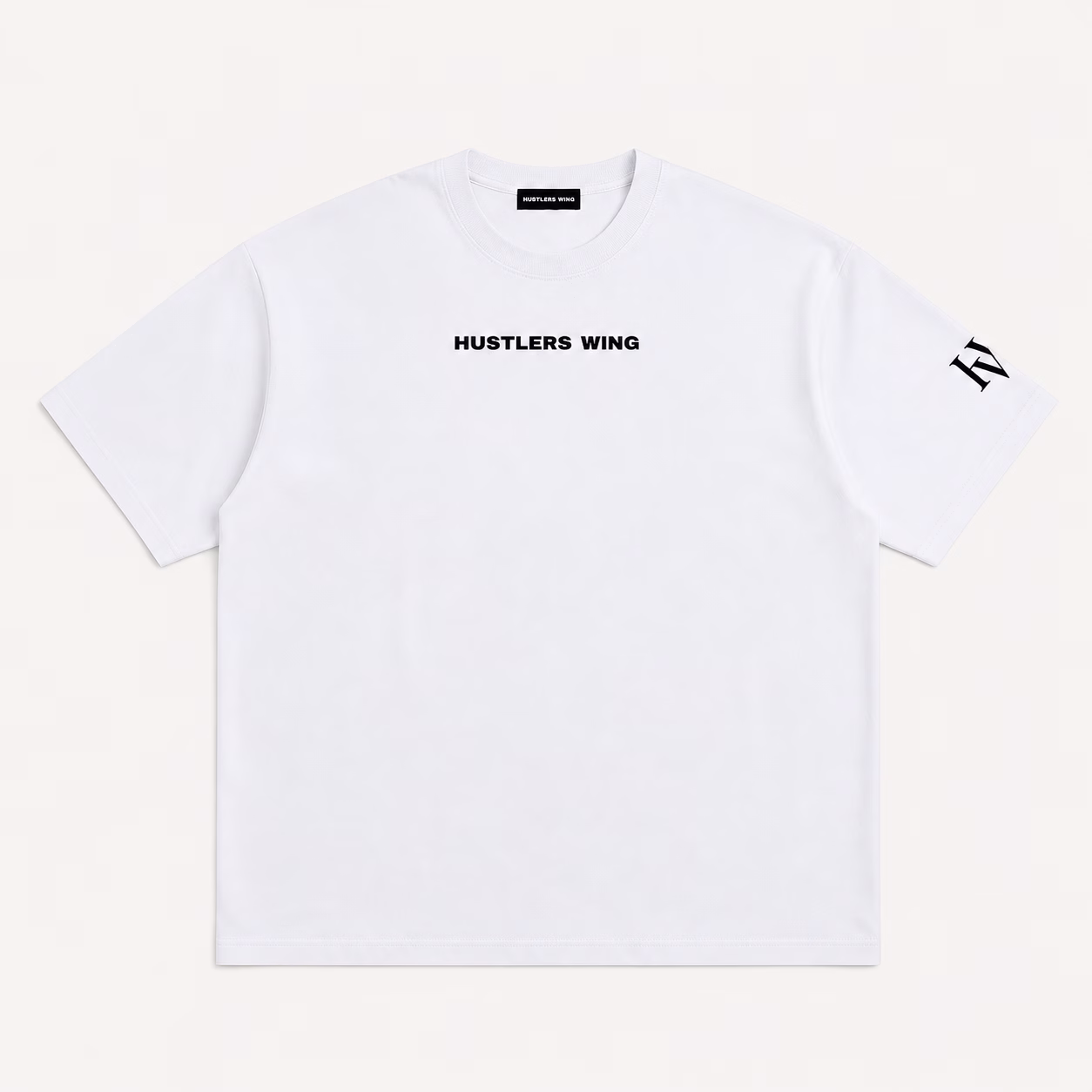 White Hustlers Wing Slick T-Shirt