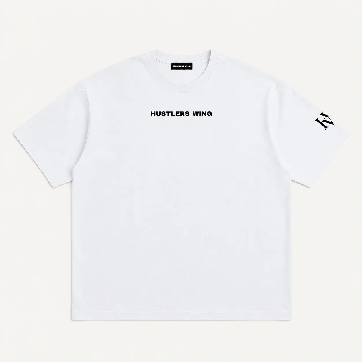 White Hustlers Wing Slick T-Shirt