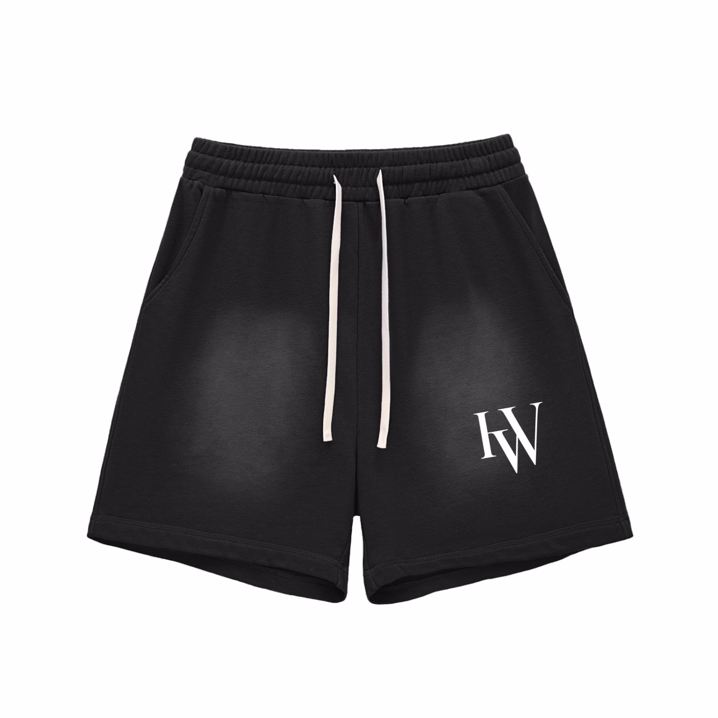 Sun Fade Raw Edge Shorts