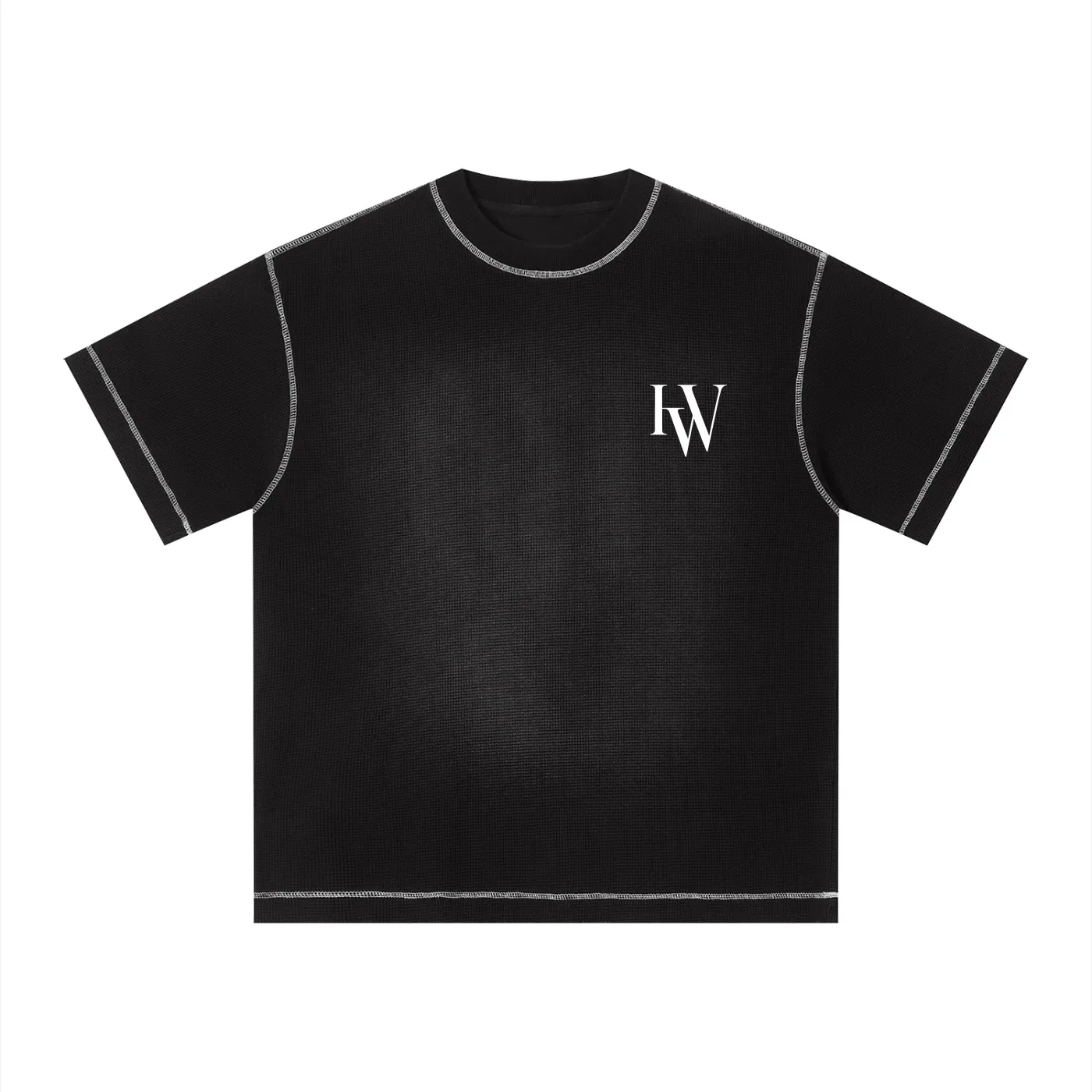 Sunfade Waffle Boxy T-Shirt